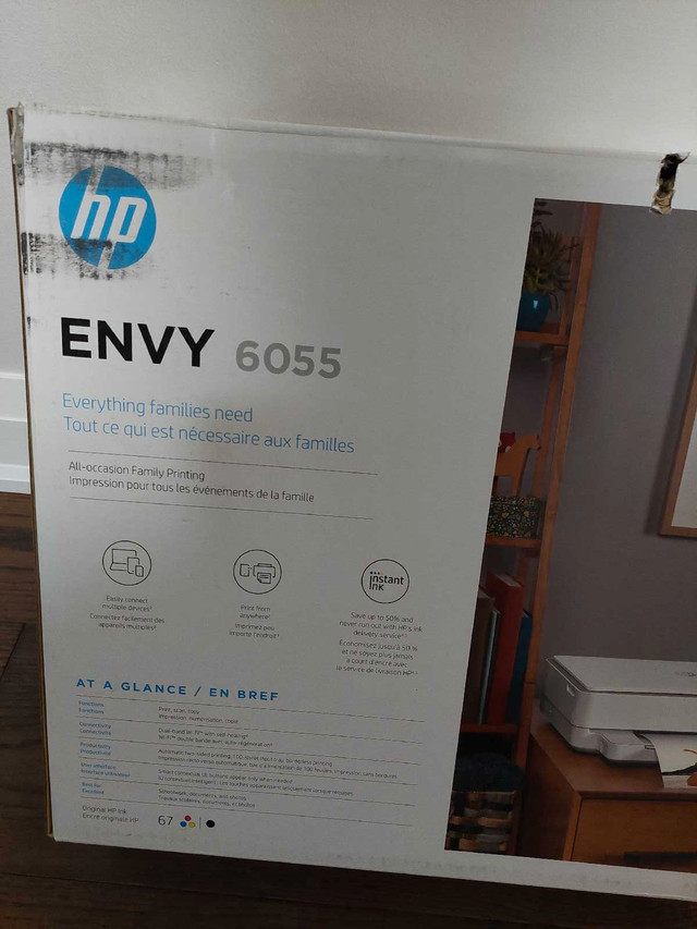 HP ink jet color printer for sale. in its best condition in Printers, Scanners & Fax in Markham / York Region - Image 2