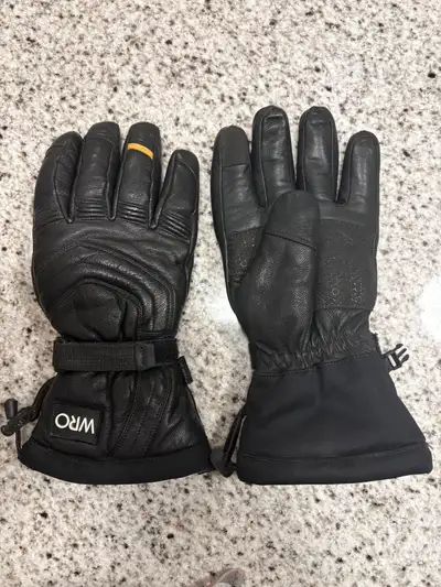 Leather Ski Gloves, View more