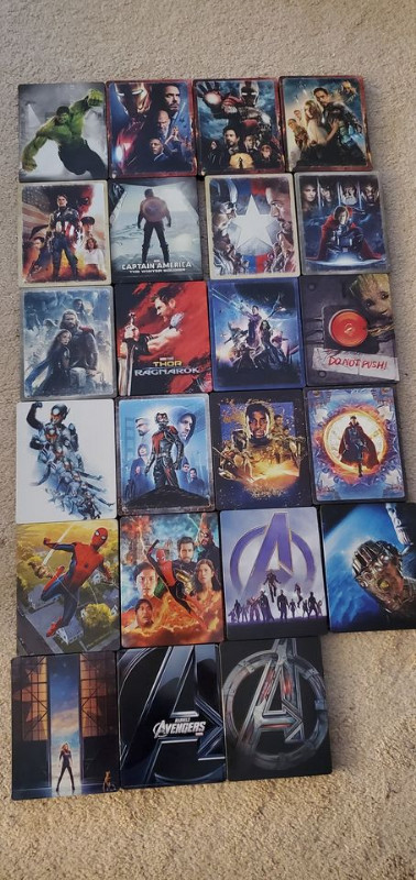 Marvel 4k Steelbook Collection (North American Versions/Discs) in CDs, DVDs & Blu-ray in Hamilton