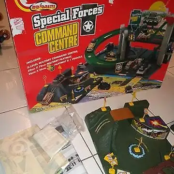 Majorette Special Forces Command Centre Military Base Made in France Very Collectible and Hard to fi...
