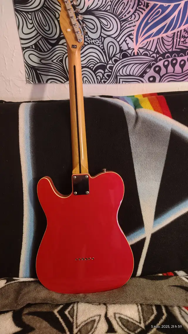 telecaster harley benton te62 DB de luxe in Guitars in Sherbrooke - Image 7