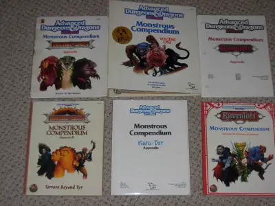 Advanced Dungeons & Dragons  Monstrous Compendium, View more