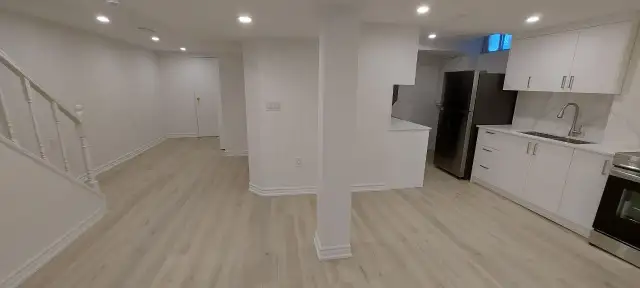 2 bedrooms basement apartment newly renovated for rent