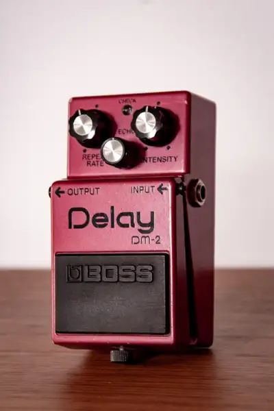 BOSS vintage DM-2 delay pedal, made in Japan, View more