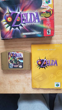 Nintendo 64 Zelda Manjoras Mask special edition Complete-in-box 