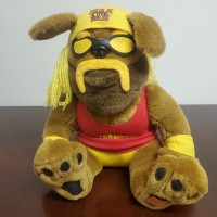 WWE Hulkamania Hulk Still Rules Teddy Bear 2002