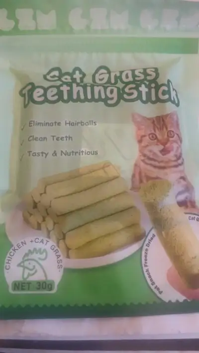 Cat Grass Teething Sticks , View more