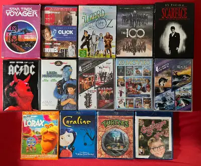 DVDS/TVSHOWS/BLURAYS/MULTIPKS, View more