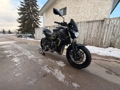 2018 Kawasaki z650 ABS 2 owners my good friend and myself The bike overall is in great shape few nic...