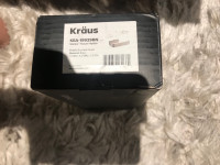 Brand new in box nickel KRAUS Stelios Bathroom Paper Holder