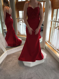 Floor Length Evening Gown/Prom Dress