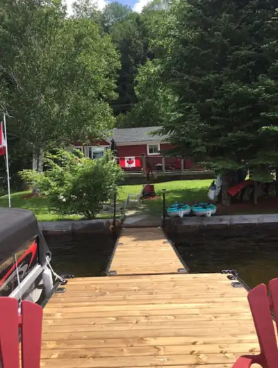 2,5 bedroom waterfront house for rent on Little Boshkung lake. $3000 per month plus utilities. First...