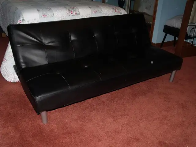Black Futon in Couches & Futons in Hamilton - Image 3