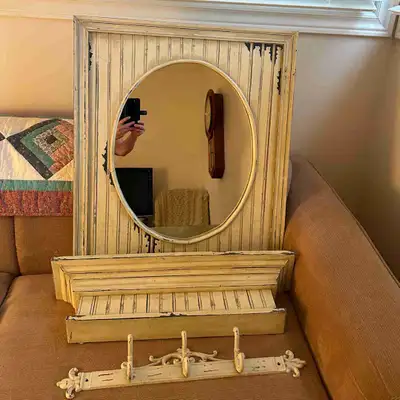 Distressed Antique Bathroom Accessories , View more
