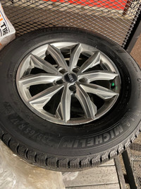 WINTER TIRE PACKAGE MICHELIN X-ICE 235 65 17 AUDI Q5 