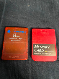 PS2 Memory Cards