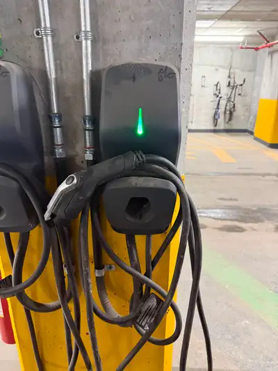 Underground Parking space in the Maestria condominium building. The space includes EV Charger !!!!