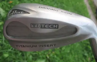 Men's RH Right Handed Driving Iron #1 Ti Tech Titanium Insert, View more