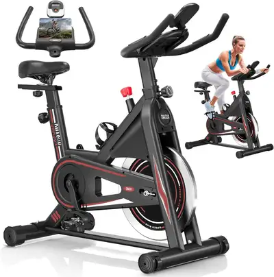 Selling my spin bike. still in very good condition and paid over $300 for it new on amazon. Works pe...