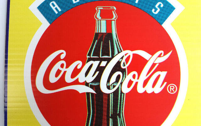 1996 "Always Coca-Cola" Logo Board in Arts & Collectibles in City of Toronto - Image 3
