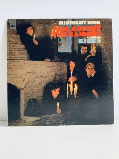 I'm offering a copy of Paul Revere & The Raiders - Midnight Ride featuring Kicks on Columbia Records...