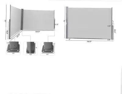Patio/Deck Privacy/Wind Screens, View more