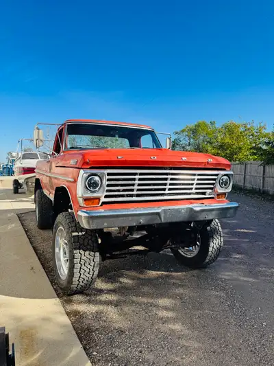 I’m looking for a 67-72 Ford F100, F250. Prefer 1967 67-68 Mercury M100. Looking mostly for the meta...