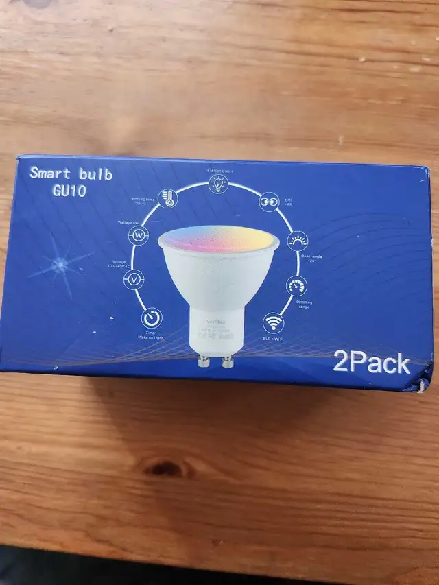 Smart WiFi LED Bulb 2 pack64520001070722120