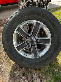 255 70/R18 Jeep Wrangler Rims & Goodyear Tires full set 5 (five)