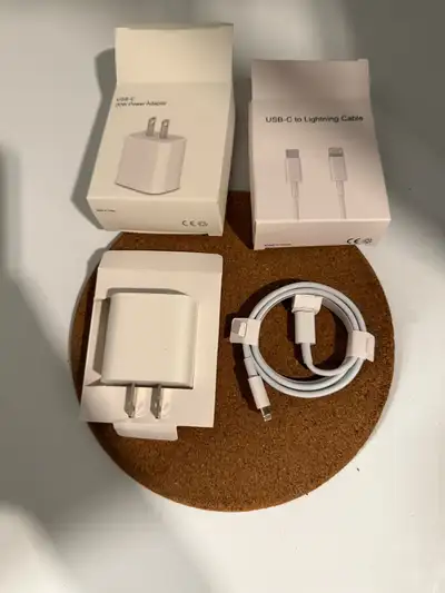 20W USB-C Charger + Lightning Cable Bundle , View more
