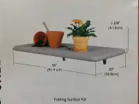Resin Plastic Folding Table