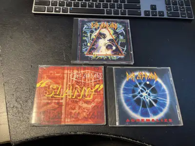 Def Leppard CD’s $5 Each, View more