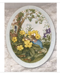 Spring Story Brambly Hedge 1994 collectors plate