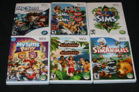 NINTENDO WII GAMES - THE SIMS, MY SIMS