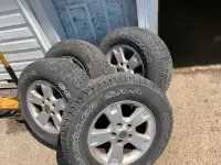 Ford Escape tires and rims 