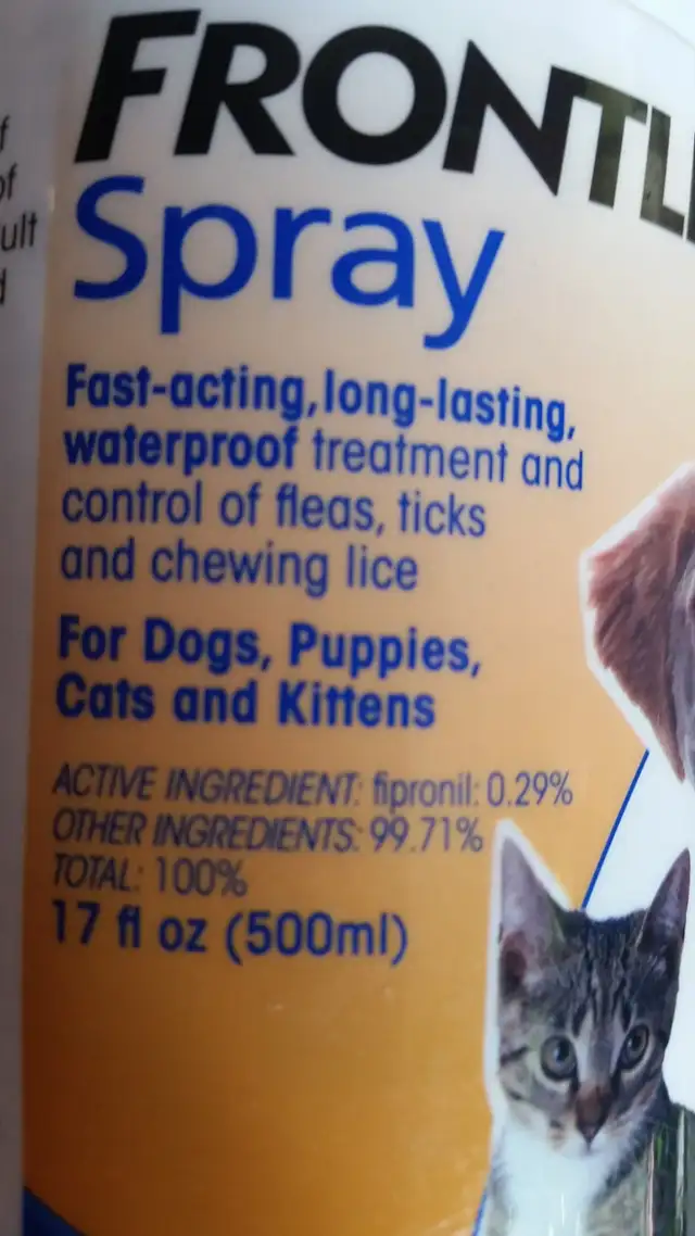 Frontline Spray for cats, dogs, kittens, puppies in Accessories in Accessories in Sarnia - Image 3