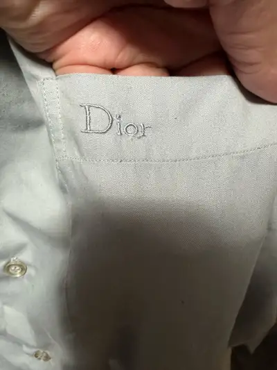 Authentic Dior Dress Shirt - men’s size 44, View more