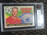 Gordie Howe hockey card