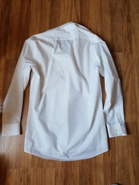 Men's Long Sleeve White Dress Shirt