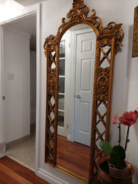 Antique Victorian Large Mirror