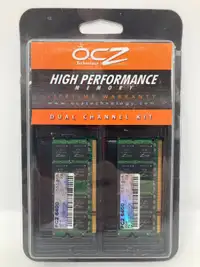 OCZ 2GB PC2-6400 DDR2-800MHz 200pin Laptop Ram