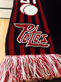 OHL Peterborough Petes hockey scarf