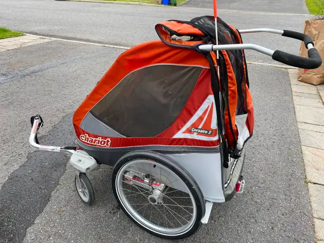 Chariot Deluxe Corsaire 2 CTS Bike Trailer in Kids in Ottawa - Image 7