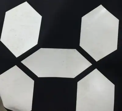 The new Silver reflective PU Vinyl 20"x36 is designed for heat transfer of lettering, artworks and l...