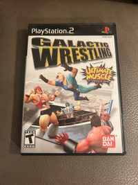 RARE Galactic Wrestling PlayStation PS2 Game