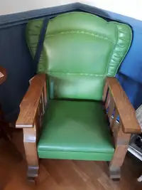chaise à bascule ancienne