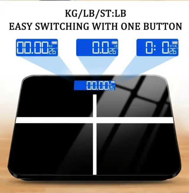 396lb High-Precision Digital Weight Scale with LED HD Display in Health & Special Needs in Delta/Surrey/Langley - Image 3