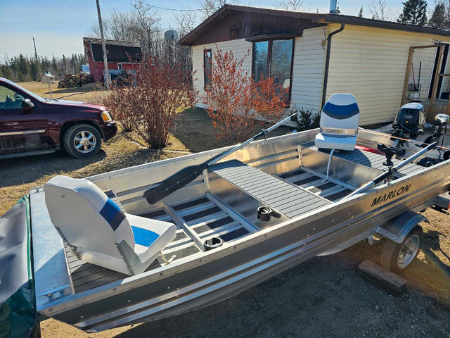 2022 Marlon 12ft in Powerboats & Motorboats in Red Deer - Image 2
