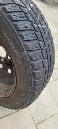 Used Kumho winter tires 205/60R16