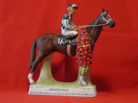 Secretariat Thoroughbred Horse Racing Legend Decanter 1977
